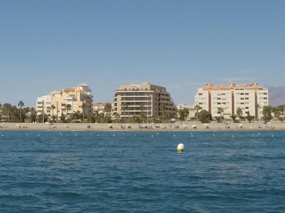Apartament Sotavento 1ª Linea De Playa Roquetas de Mar Zewnętrze zdjęcie