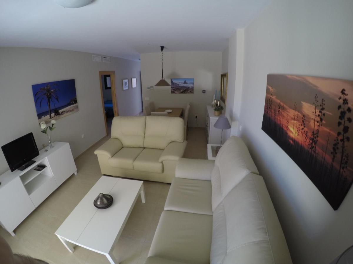 Apartament Sotavento 1ª Linea De Playa Roquetas de Mar Zewnętrze zdjęcie