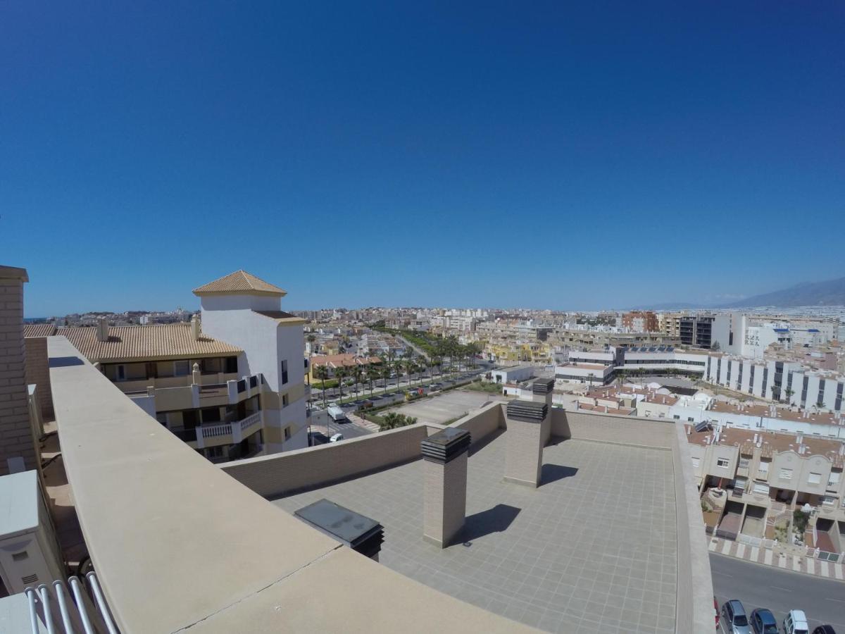 Apartament Sotavento 1ª Linea De Playa Roquetas de Mar Zewnętrze zdjęcie